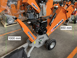 tocator lemn cu tambur si motor independent pentru producția de aschii de lemn mod dk 500 bs