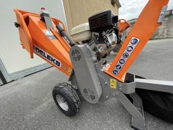 tocator lemn cu tambur si motor independent pentru producția de aschii de lemn mod dk 500 lf