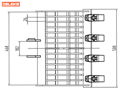 cupă pentru miniexcavator s100 500st