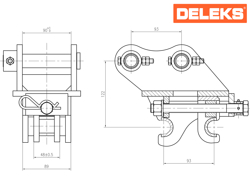 cuplaj rapid pentru miniexcavator