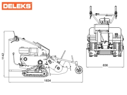 tocatoare iarba smart 800 tr