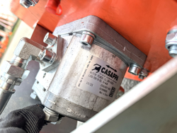 tocatoare cu brat articulat hidraulic cu tocator sau cositoare mod merlo