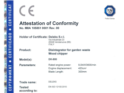 concasor crengi cu motor cu ardere internă honda producție de așchii de lemn mod dk 800 honda