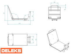 platforma pentru busteni de lemn xe500
