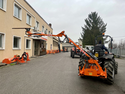 cositoare gard viu manipulatoare montată cu bare de tăiere pentru tractoare mod falco