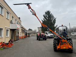 cositoare gard viu manipulatoare montată cu bare de tăiere pentru tractoare mod falco