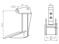 dinte scarificator drs1000