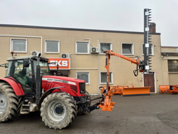 cositoare gard viu manipulatoare montată cu bare de tăiere pentru tractoare mod falco h