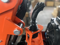 tocatoare cu brat articulat hidraulic cu tocator sau cositoare mod merlo