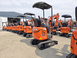 mini excavator compact 1 ton mod m100