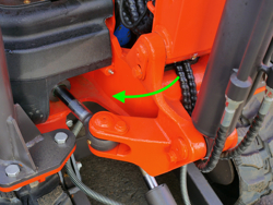 mini excavator compact 1 ton mod m100