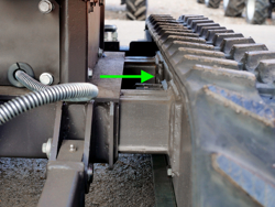 mini excavator compact 1 ton mod m100