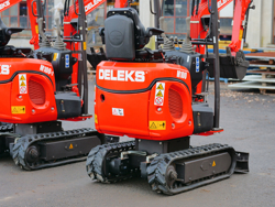 mini excavator compact 1 ton mod m100