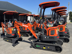 mini excavator compact 1 ton mod m120