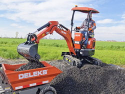 mini excavator compact 1 ton mod m120