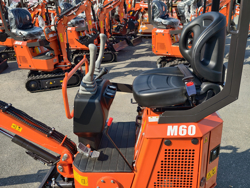 mini excavator compact m60