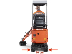 mini excavator compact m60