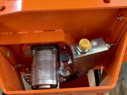 mărunțitor tufiș hidraulic forestier pentru mini excavator tăiere 80 cm mod arj 80