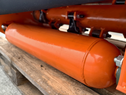 mărunțitor tufiș hidraulic forestier pentru mini excavator tăiere 80 cm mod arj 80