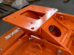 mărunțitor tufiș hidraulic forestier pentru mini excavator tăiere 80 cm mod arj 80