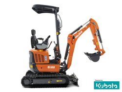 mini excavator compact 1 ton mod s100a