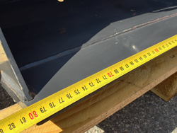 cupa taluzare inclinare hidraulica pentru miniexcavator s100 800s30