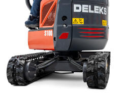 mini excavator compact 1 ton mod s100