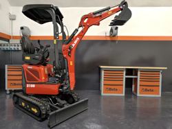 mini excavator compact 1 ton mod s100