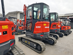mini excavator compact 2.8 ton mod s280ck
