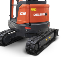 mini excavator compact 2.7 ton mod s280 kubota