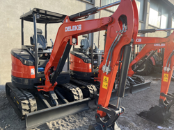 mini excavator compact 2.7 ton mod s280 kubota