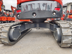 mini excavator compact 2.7 ton mod s280 kubota