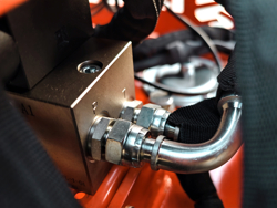 tocatoare cu brat articulat hidraulic cu tocator sau cositoare mod airone