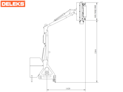 tocatoare cu brat articulat hidraulic cu tocator sau cositoare mod airone
