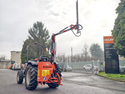 tocatoare cu brat articulat hidraulic cu tocator sau cositoare mod airone