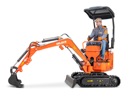 mini excavator compact m90se