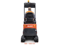 mini excavator compact 1 ton mod s120 s30