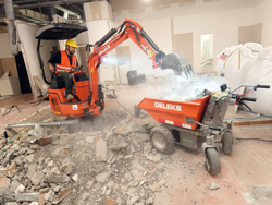 mini excavator compact 1.1ton mod e110