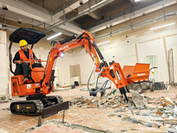 mini excavator compact 1.1ton mod e110