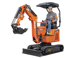 mini excavator compact 1.2ton mod e120