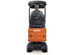 mini excavator compact 1.2ton mod e120