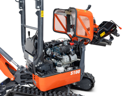 mini excavator compact 1 ton mod s100a