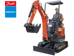 mini excavator compact 1 ton mod s120