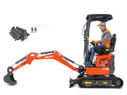 mini excavator compact 1 ton mod s100