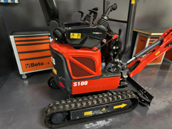 mini excavator compact 1 ton mod s100