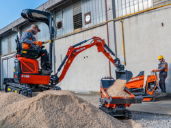 mini excavator compact 1 ton mod s100