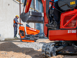 mini excavator compact 1 ton mod s100