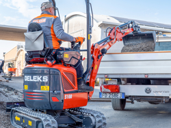 mini excavator compact 1 ton mod s100