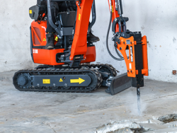 mini excavator compact 1 ton mod s100
