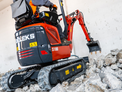 mini excavator compact 1 ton mod s100
